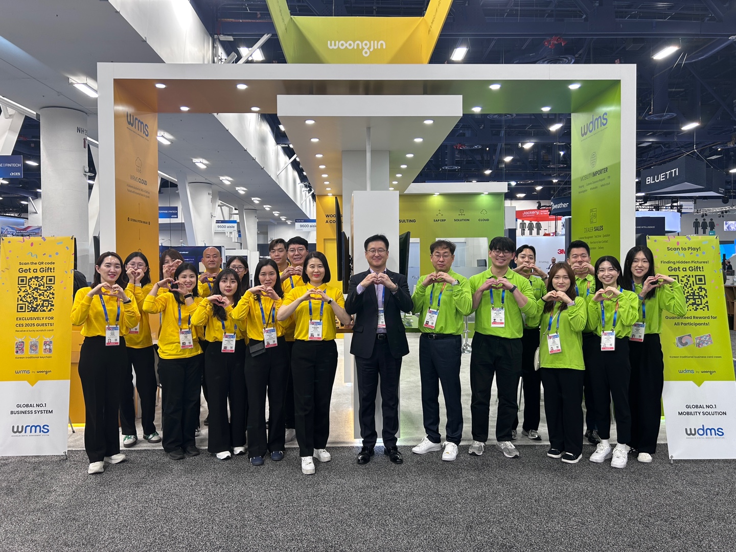 Full Woongjin team, CES 2025